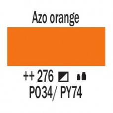 AZO Оранжевый (276), 20 мл., AMSTERDAM, акриловая краска AZO Оранжевый (276), 20 мл., AMSTERDAM, акриловая краска