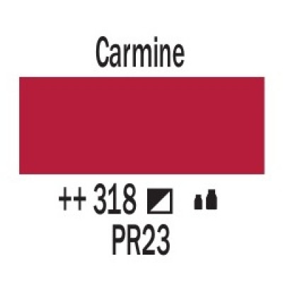 Кармін (318), 120 мл, акрилова фарба Amsterdam Royal Talens
