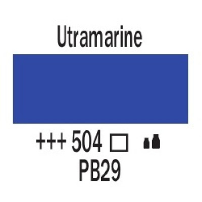 Ультрамарин (504), 120 мл, акрилова фарба Amsterdam Royal Talens