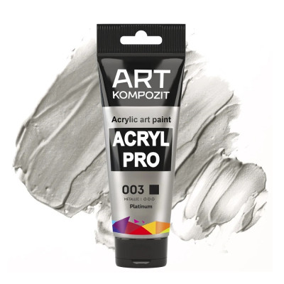 Фарба акрилова Платина, ART Kompozit 75 мл.