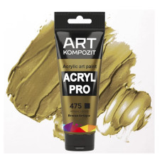 Антична Бронза акрилова фарба, 75 мл., 475 Acryl PRO Kompozit Антична Бронза акрилова фарба, 75 мл., 475 Acryl PRO Kompozit
