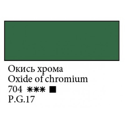 Окис хрому акрилова фарба, 46 мл., Ладога
