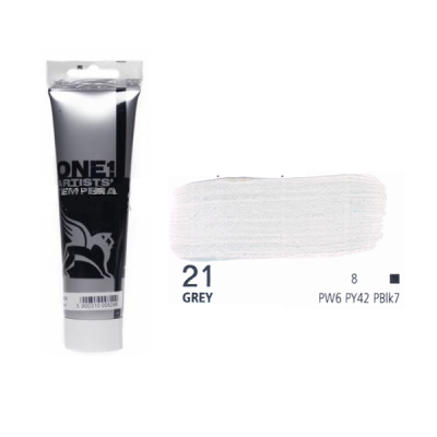 Фарба темперна Сіра, 100 мл. № 21 Renesans