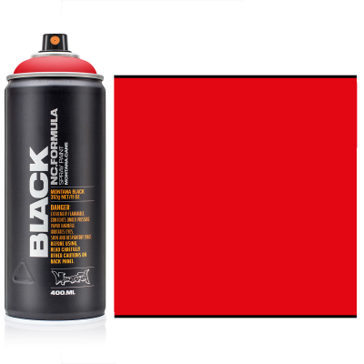 Аерозольна фарба, Сигнальна Червона Montana BLACK 2093 400 мл. 
