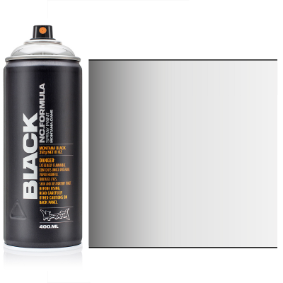 Аерозольна фарба, Сріблястий хром Montana BLACK Silverchrome 400 мл.