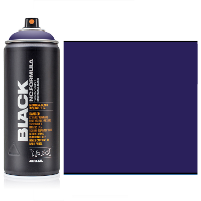 Аерозольна фарба, Фіолетова Montana BLACK P 4100 400 мл. 