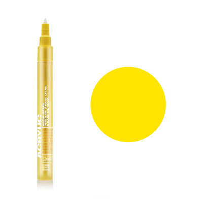 Акриловий маркер Жовтий, Montana ACRYLIC Marker 0,7 mm
