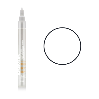 Акриловый маркер Белый, Montana ACRYLIC Marker 0,7 mm