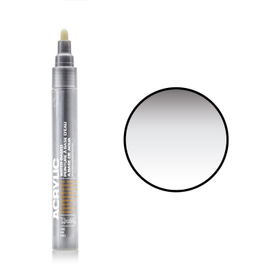 Акриловий маркер Срібло, Montana ACRYLIC Marker 2 mm