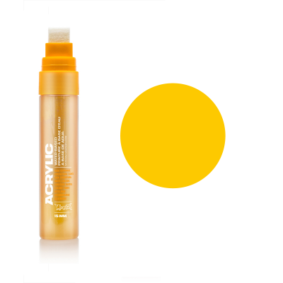 Акриловий маркер Жовтий, Montana ACRYLIC Marker 15 mm