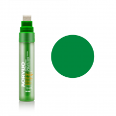Зелений акриловий маркер, 15 мм., Montana ACRYLIC Marker