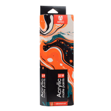 Набір акрилових фарб, 12 кольорів по 10 мл., матові, Waves Arteo