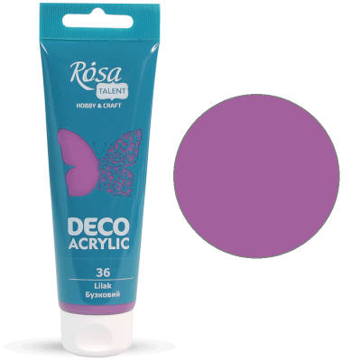 Фарба акрилова Бузкова 75 мл., Rosa 322236