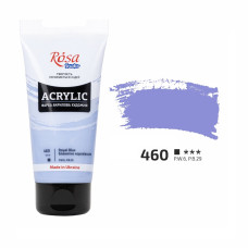 Блакитна королівська акрилова фарба, 75 мл., 460 ROSA Studio