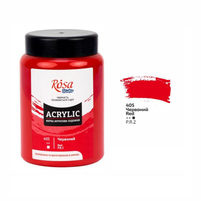Краска акриловая Красная Роса 400мл