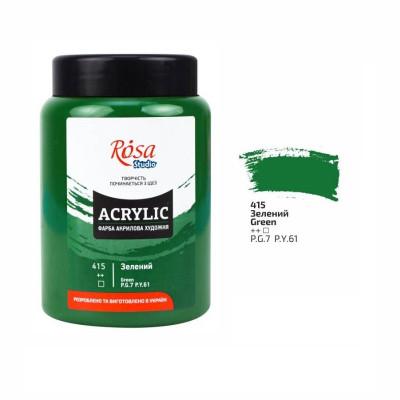 Фарба акрилова Зелена Роса 400мл