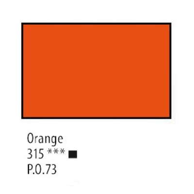 Помаранчева акрилова фарба, 75 мл, Сонет