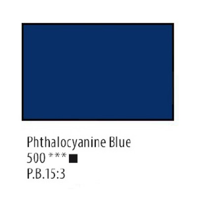 Блакитна ФЦ акрилова фарба, 75 мл, Сонет