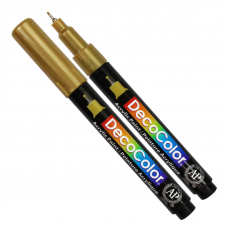 Золото акриловый маркер, 0.7 мм., 115-S gld Marvy