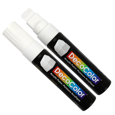 Акриловый маркер Белый, Marvy 515-S 15 mm.