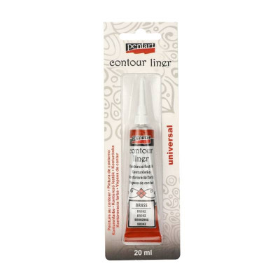 Акриловый контур Латунь, 20 мл., Pentart