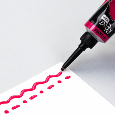 Акриловый контур флуоресцентный Розовый, Росса