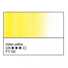 Індійська жовта акварельна фарба, кювета 2.5 мл., Білі Ночі 228