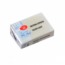 Світле срібло, акварельна фарба, металік, кювета 2.5 мл., Білі Ночі 961