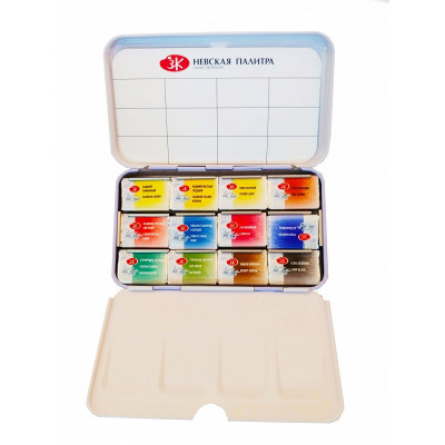 Акварельні фарби, набір Невська Палітра 191201440