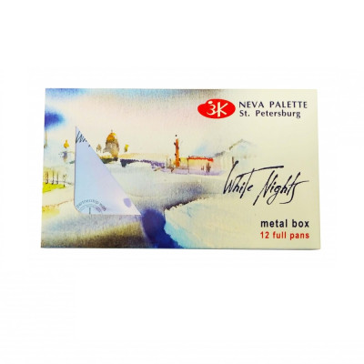 Акварельні фарби, набір Невська Палітра 191201440