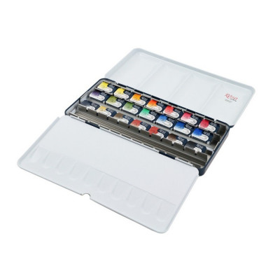 Акварельні фарби Роса 21 колір 340021