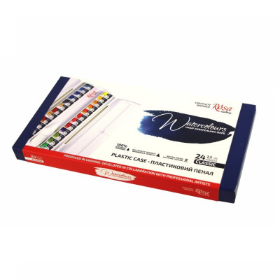 Акварельные краски Роса 24 цвета 340301