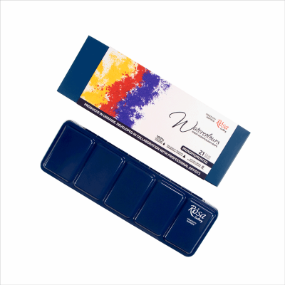 Акварельные краски в наборе, 21 цвет, ROSA 3403221