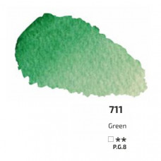 Зеленая акварельная краска, 2.5 мл, ROSA Gallery 711 Зеленая акварельная краска, 2.5 мл, ROSA Gallery 711