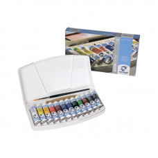 Набір акварельних фарб, 12 кольорів в тубах по 10 мл., в пластиковому пеналі, Van Gogh Royal Talens