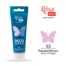 Бронза, металік, Акрил для декору, 75 мл, ROSA Talent