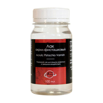 Лак акриловий фісташковий, 100 мл., Таир