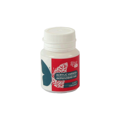 Глянцевый акриловый лак 20 мл. ROSA 48600201