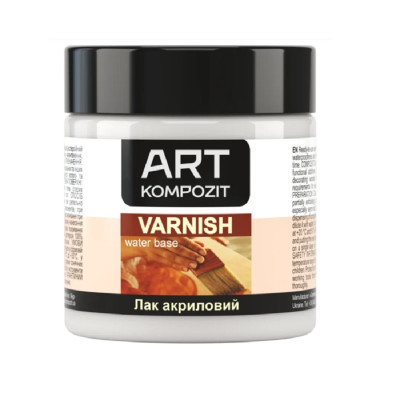 шелковисто-матовый акриловый лак 400 мл., ART Kompozit