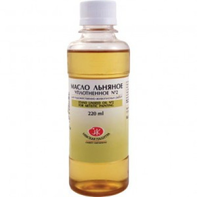 Олія лляна ущільнена №2, 220 мл., ЗХФ Невська палітра