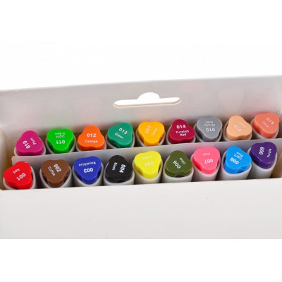 Набор маркеров, 18 цветов, SANTI sketch