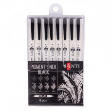 Набор двусторонних линеров, 8 шт., Santi 390602