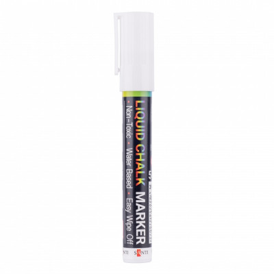 Маркер меловой Белый 5 мм Санти 390610