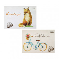 Альбом для акварелі, А3, 20 л., 160 г/м2, Silver SMILTAINIS Альбом для акварелі, А3, 20 л., 160 г/м2, Silver SMILTAINIS