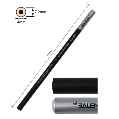 Угольные карандаши, 3 шт. разной жесткости 43704