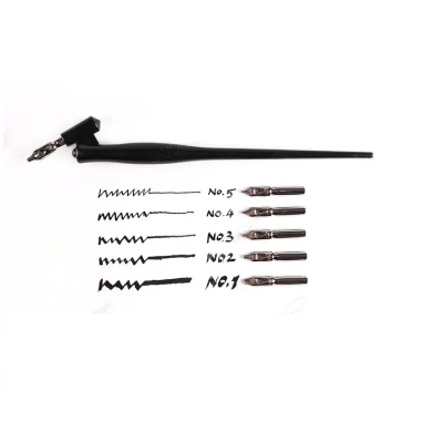 Набор для каллиграфии. Держатель и 5 пер. Sinoart