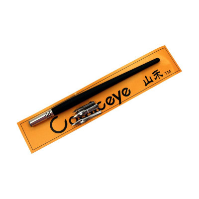 Держатель для пера (дерево) и 4 пера, D.K.Art&Craft