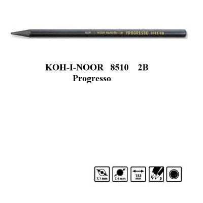 Карандаш бездревесный Progresso 8911 2B, Koh-i-Noor