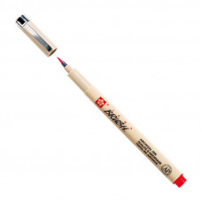 Лайнер-кисть красная, PIGMA Brush, Sakura