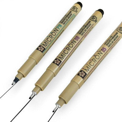 Линеры в наборе 3 шт. Сакура BLXSDK3BS